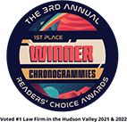 #1 Law Firm in the Hudson Valley